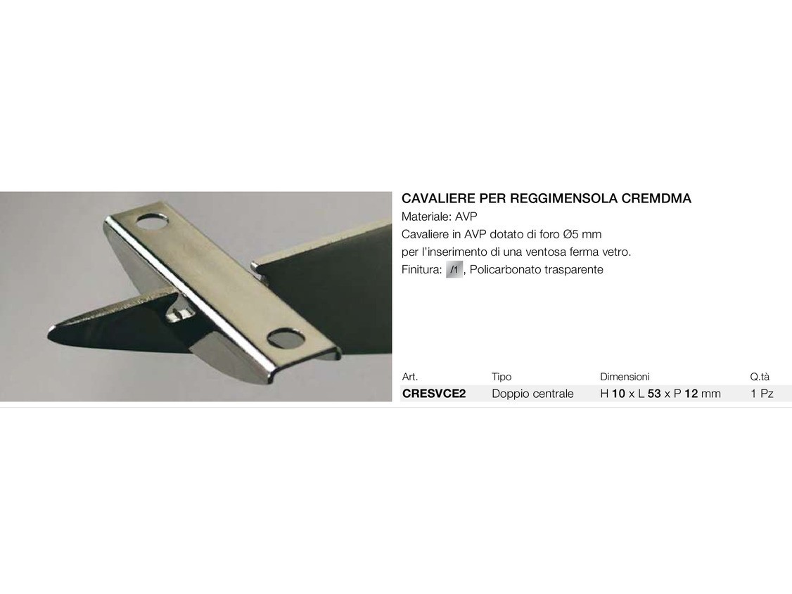 Cavaliere per reggimensola cremdma Logli Massimo Saint Gobain