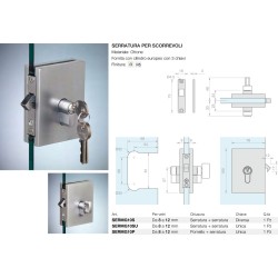 Serratura per scorrevoli Logli Massimo Saint Gobain