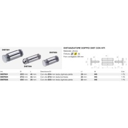Distanziatore doppio dist...
