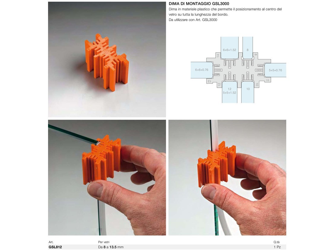 Dima di montaggio gsl3000 Logli Massimo Saint Gobain