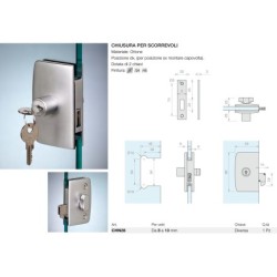 Chiusura per scorrevoli Logli Massimo Saint Gobain