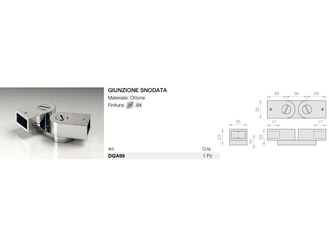 Giunzione snodata Logli Massimo Saint Gobain