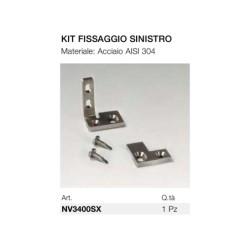 Kit fissaggio sinistro...