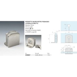 Morsetto muro/vetro...