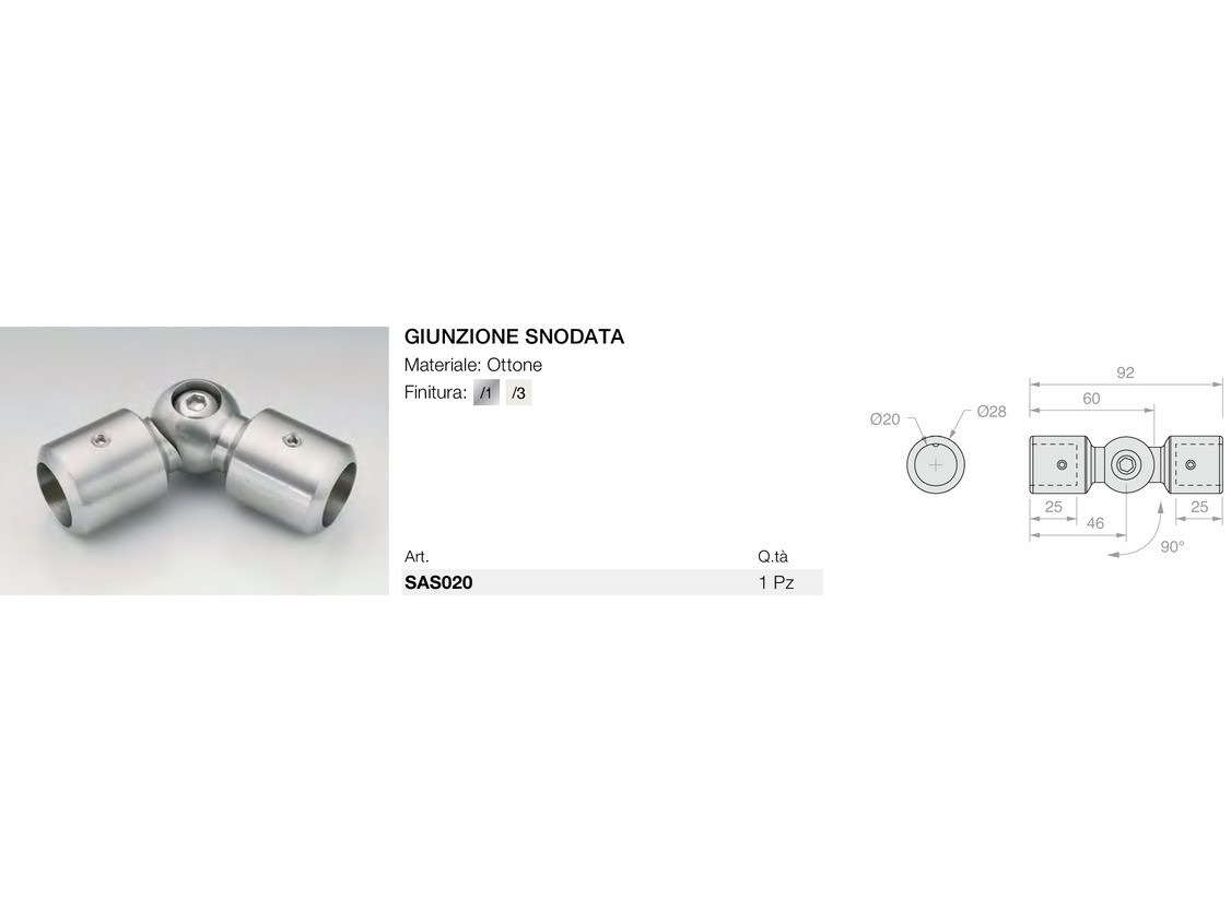 Giunzione snodata Logli Massimo Saint Gobain