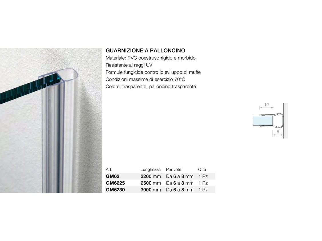 Guarnizione a palloncino Logli Massimo Saint Gobain