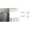 Guarnizione magnetica a 45° con magnete grigio Logli Massimo Saint Gobain