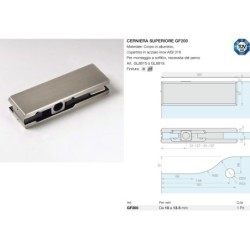 Cerniera superiore gf200...